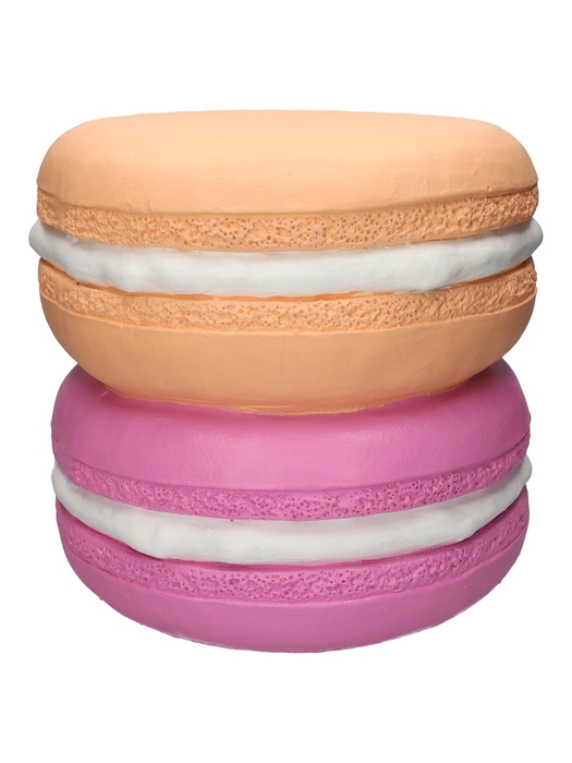<h4>DF03-666352300 - Side table Macaron d30/33.5xh31.5 peach/ lavender</h4>