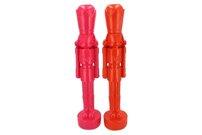 Nutcracker Orange Mix Ass 11x11x54cm Nm