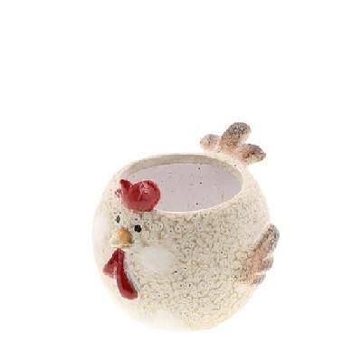 <h4>Easter Ceramics chicken pot 16*13.5*12.5cm</h4>