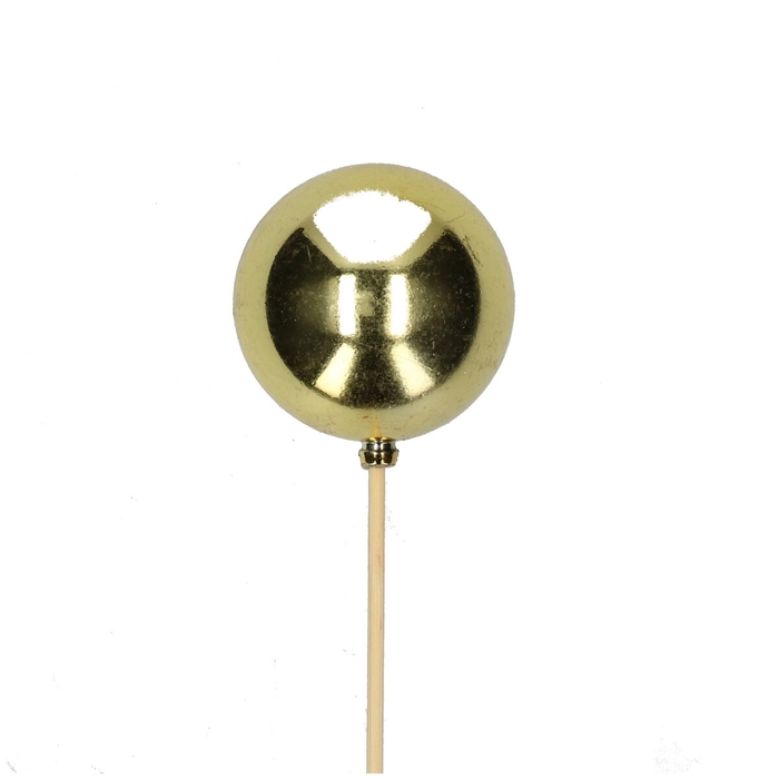 <h4>Kerst bijsteker 50cm Kerstbal d06cm glans</h4>