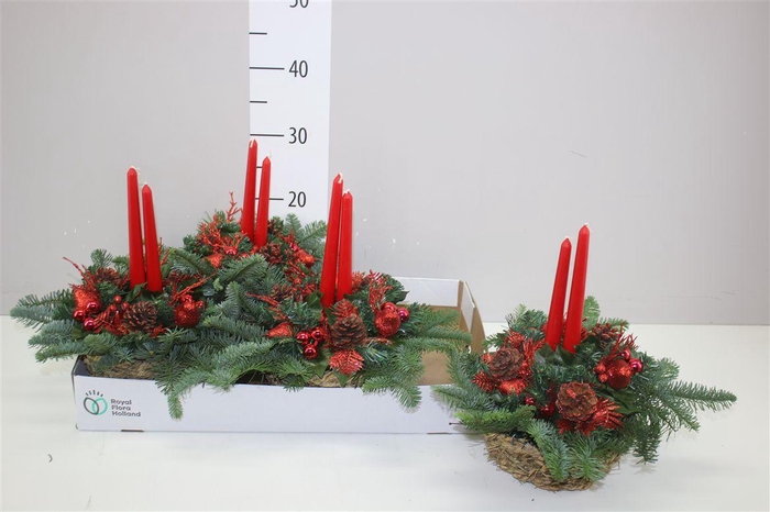 <h4>Arr Kerst Mand Rode Kaarsen</h4>