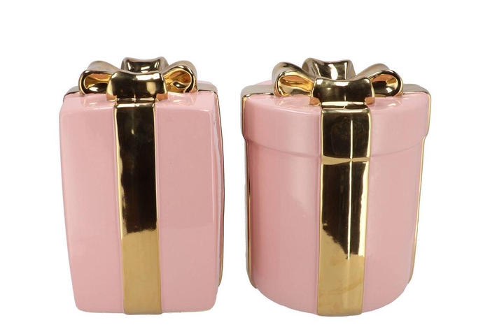 <h4>Joy Jolly Pink Vase Present 20x30cm</h4>