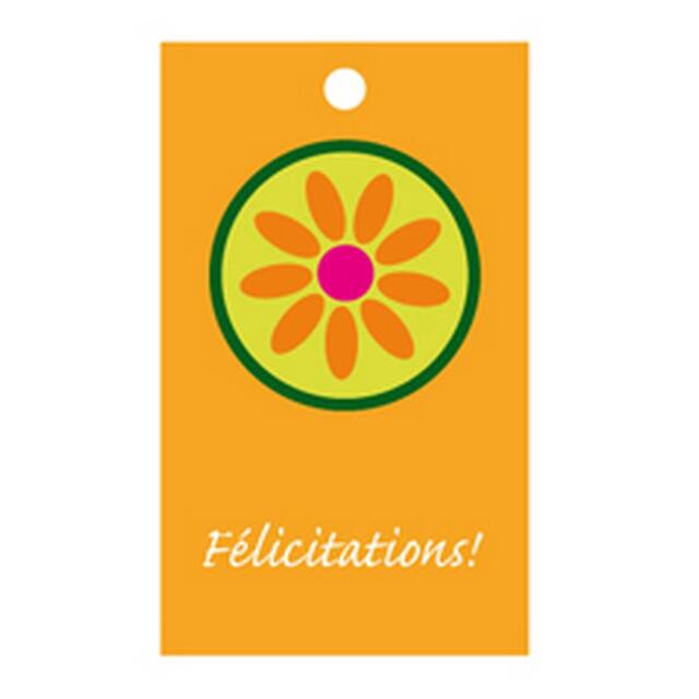 <h4>Flower cards ma Felicitations! package 20 pieces</h4>