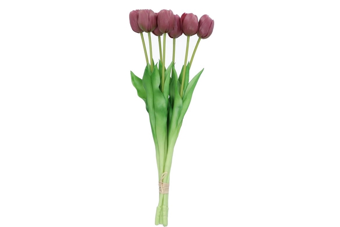 <h4>Silk Tulip 7x Mauve 43cm</h4>