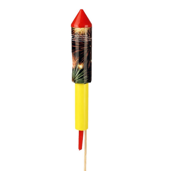 <h4>Bijsteker Decoratiepijl 20x3cm+50cm stok</h4>
