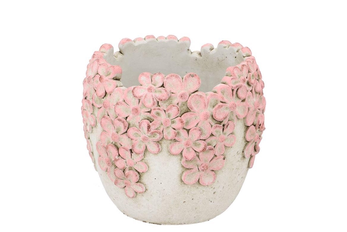 <h4>Dante Light Pink Pot Bloom 15x15x13cm</h4>
