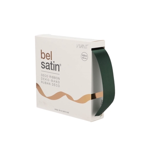 Ribbon Satin 69 Dark Green 100mx40mm P/1 Nm