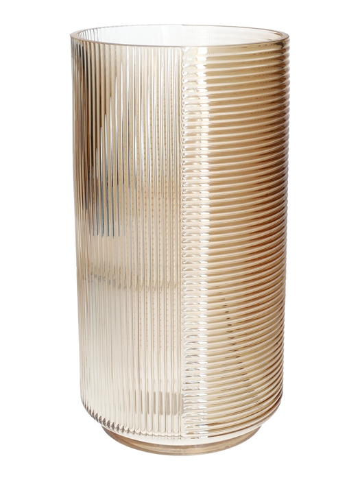 <h4>DF02-741470600 - Vase Perlina d13.5xh25.5 amber+pearl</h4>