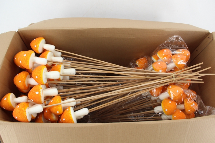 <h4>Stick Sugar Mushroom 9cm Orang</h4>