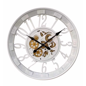 Clock Gear Ø55cm White 52680