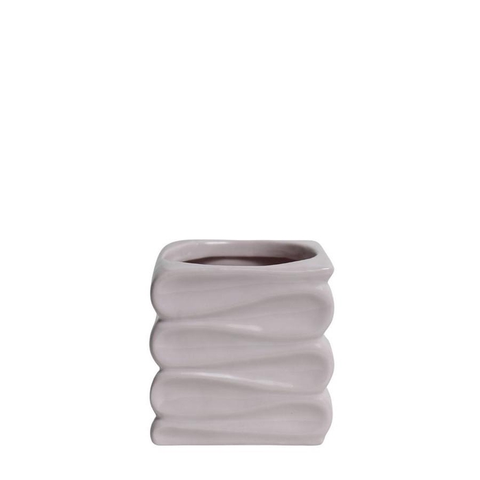 <h4>Keramiek Pot Wave d09/12*11cm</h4>