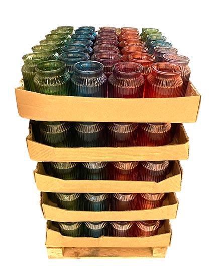 PDQ Vase Costela Ass 170pcs H17D11.5