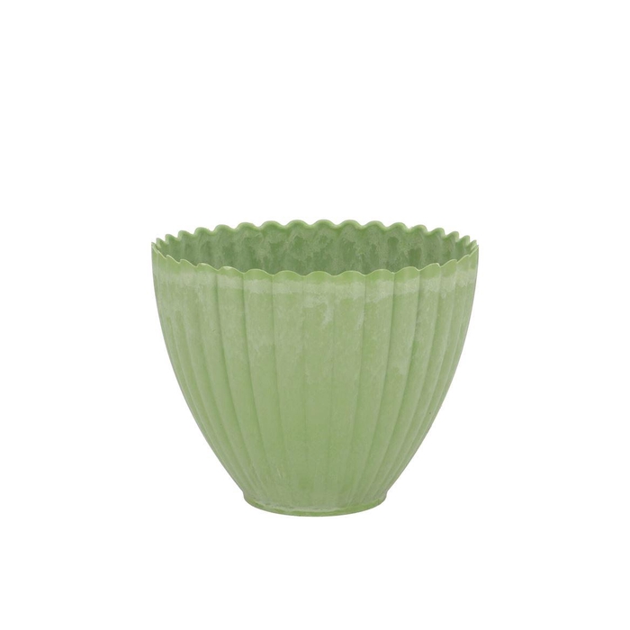 <h4>Melamine Lisa Pistache Pot 11x8x11cm</h4>