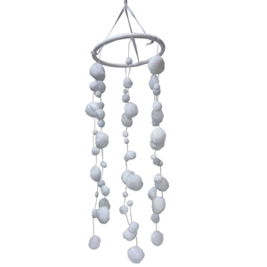 DF12-RN-10525 - Garland snowballs 16x70cm