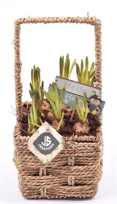 <h4>Touw mand vierkant 12,5x12,5cm</h4>