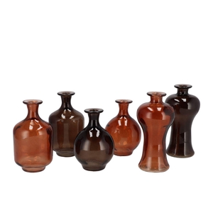 Taylor Brown Vase Ass 8x12cm