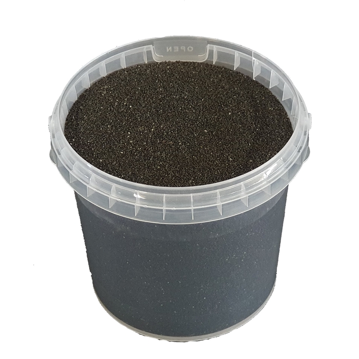 Kwarts 1 ltr bucket Black