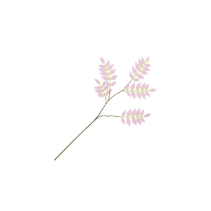 Silk Salix Leaf Small Purple 90cm Nm