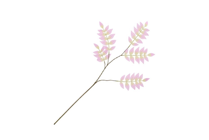 Silk Salix Leaf Small Purple 90cm Nm