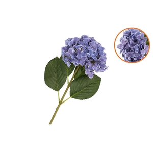 Silk Hydrangea Purple 23x64cm
