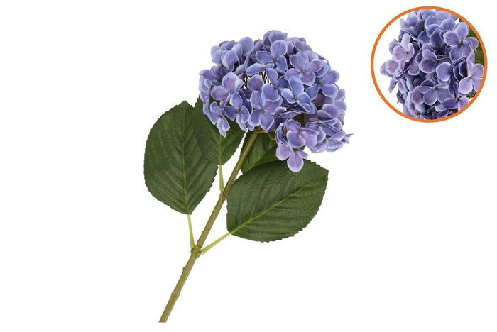 <h4>Silk Hydrangea Purple 23x64cm</h4>