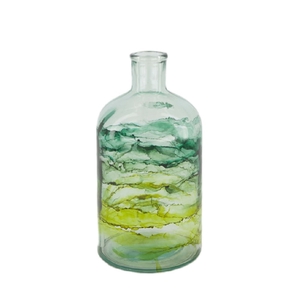 Glass Bottlevase d11.5*22cm