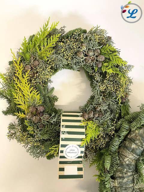 <h4>KRANS MIX HALF CYPRESSE 40 CM</h4>