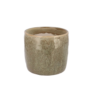 Iron Stone Sand Glazed Pot 13x13cm