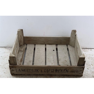 Crate Wooden Cauliflower 60x23x21