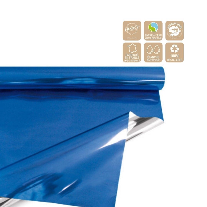 <h4>Folie Rol  70cm  50m Metaal</h4>