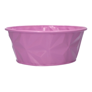 DF04-666774900 - Planter Zinna d21.5xh9 lavender