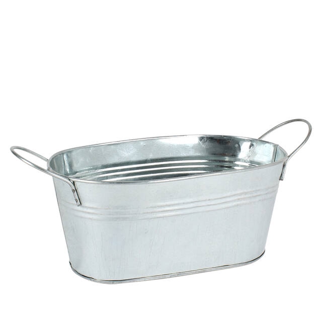 <h4>Bowl Berlin oval zinc L20xW12.5xH9cm</h4>