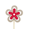 Bijsteker 10cm Bloem Yuki 6cm