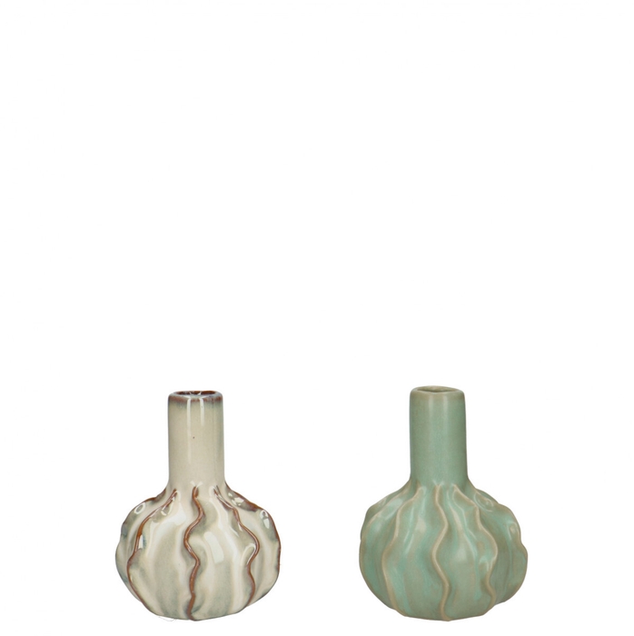 Ceramics Pozos Ballvase d10*13cm