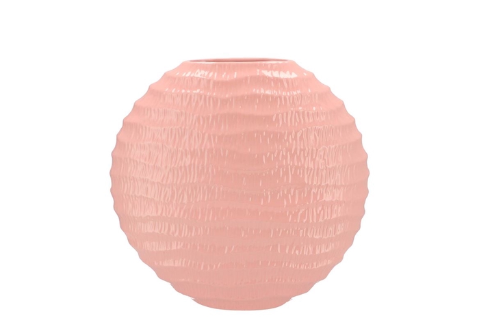 <h4>Lima Pink Vase Oval 31x12x30cm</h4>