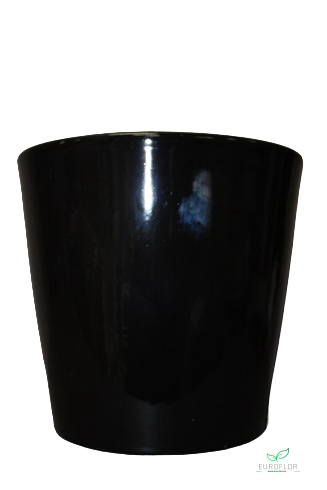 POT ROND KONISCH BLACK d23 h22