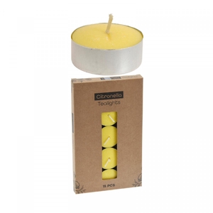 Candle Tealights citronella 38mm x15