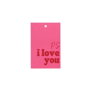 Gift Bouquet Card Full Of Love Pink 6x9cm P/25