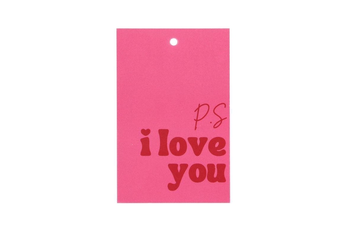 <h4>Gift Bouquet Card Full Of Love Pink 6x9cm P/25</h4>
