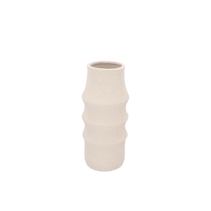 Cascais White Vase 15x15x30cm