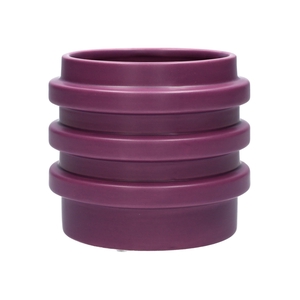DF03-667230737 - Pot Fizz d11.7/13.8xh12 aubergine matt