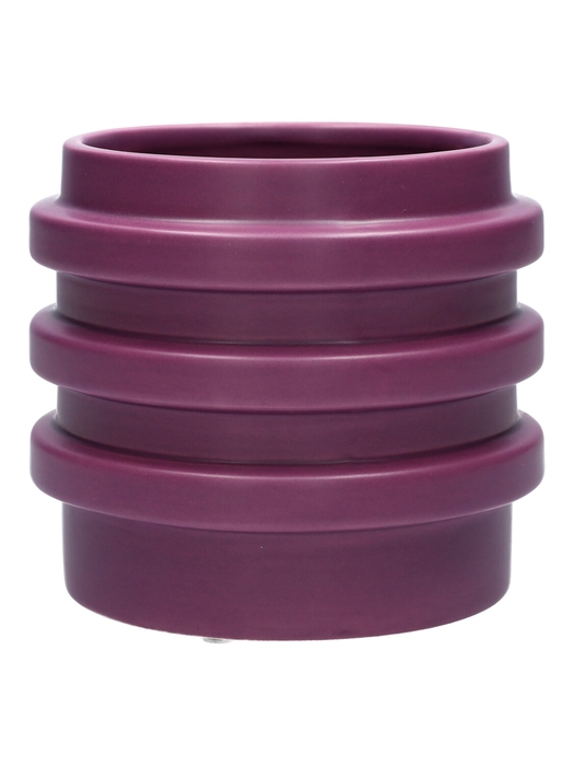 <h4>DF03-667230737 - Pot Fizz d11.7/13.8xh12 aubergine matt</h4>