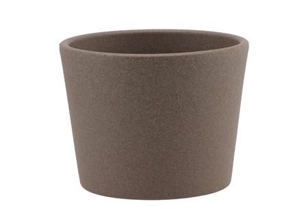 <h4>Ceramic Brown Pot 11cm Nm</h4>