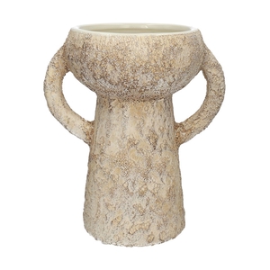 Vase Zibo d12/13xh20 creme