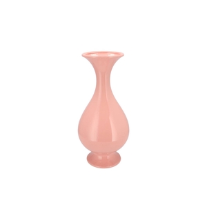 Mia Pink Vase Neck Trumpet 18x18x38cm