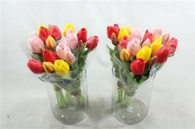 <h4>3114 Rood/geel Kunsttulp</h4>