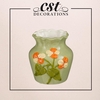 Keramiek Exclusief Fleurs vaas d14.5*15.5cm
