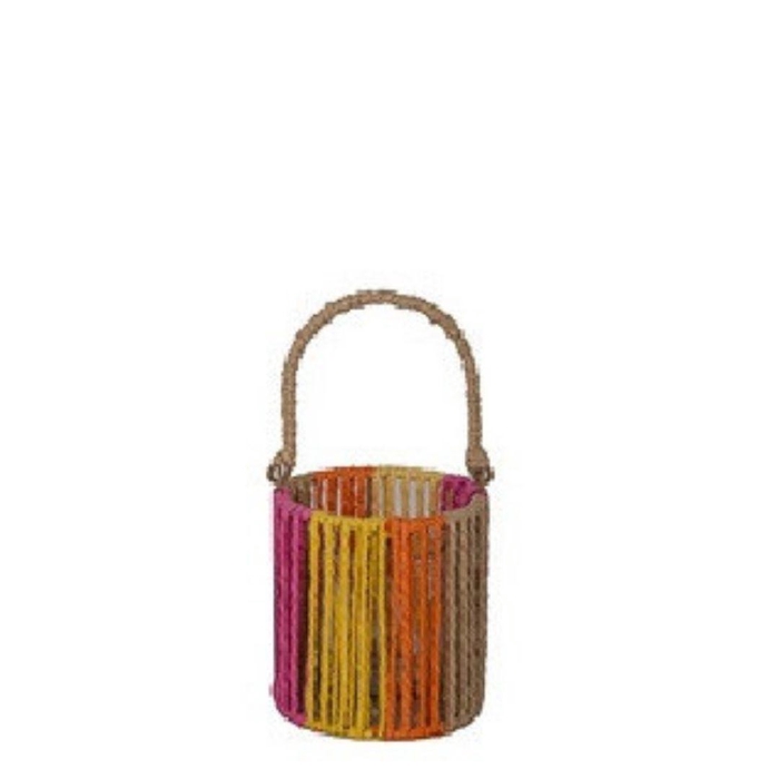 <h4>Lantaarn Happy+glas d12*13cm</h4>