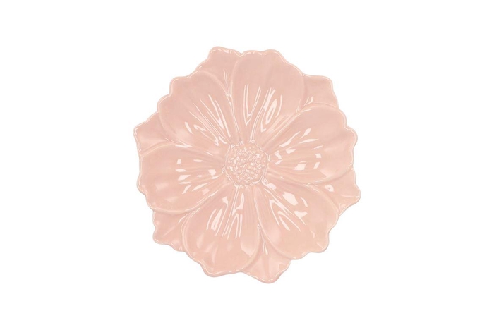 <h4>Bloom Cosmea Plate Peach 18x18x4cm Nm</h4>