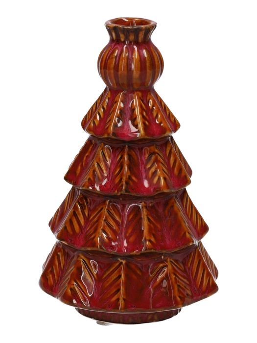 <h4>DF03-751627700 - Bottle Brux leaf d3.2/14xh25.7 red</h4>